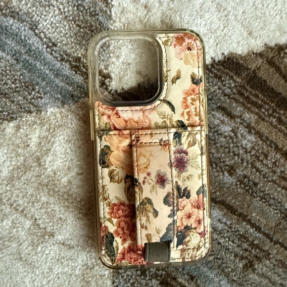 Foyer floral- walli case iPhone 15 pro - Picture 2 of 4